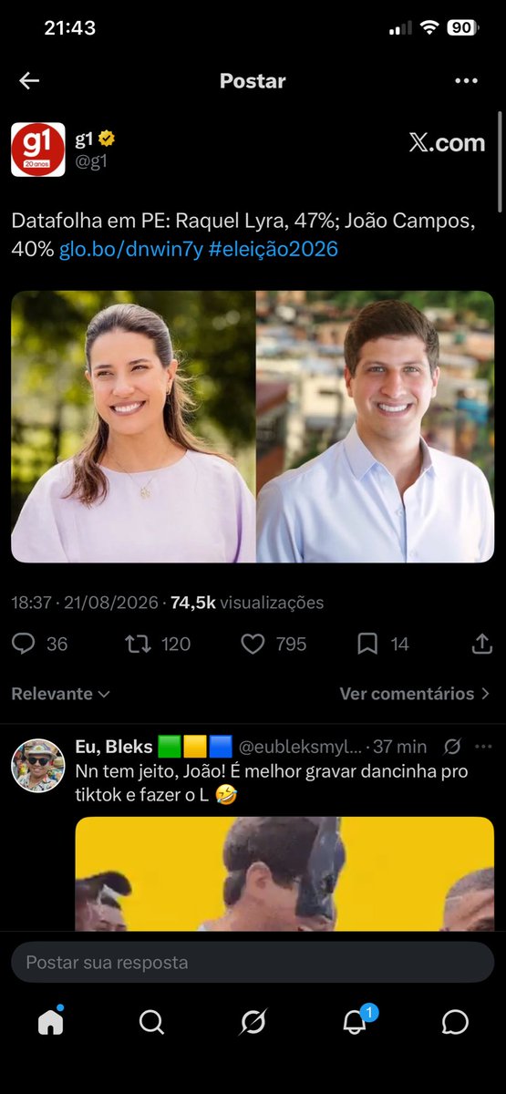 tagujunior's tweet photo. @adelmobf não tem jeito o interior vai da de lapada nesse vagabundo joão campos, depois dele ter destruído a capital https://t.co/m4vIN0VxR9