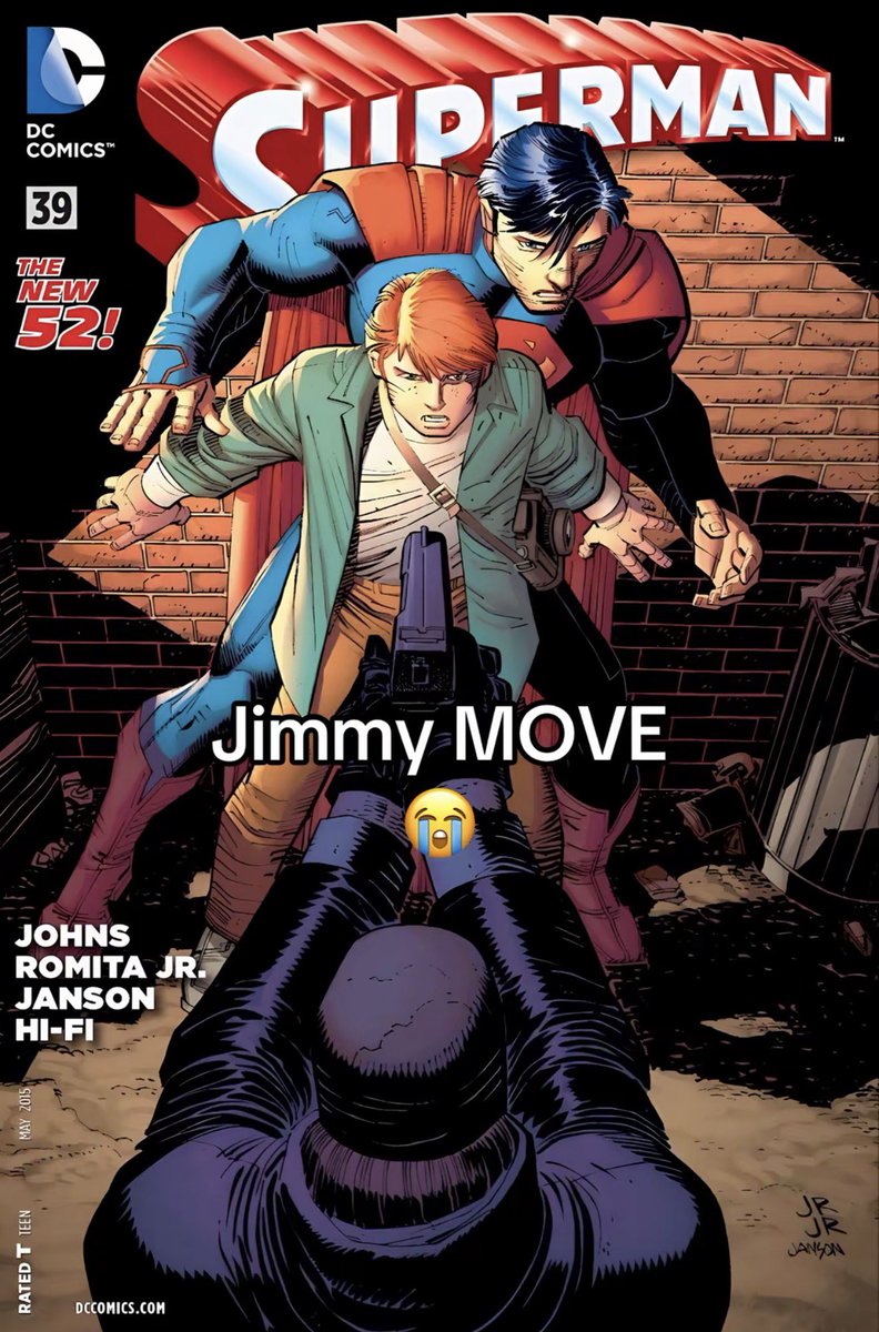 Thornhill4747's tweet photo. This Jimmy Olsen show is about to be gas if he’s doing some bs like this https://t.co/ELv1W3b8TN