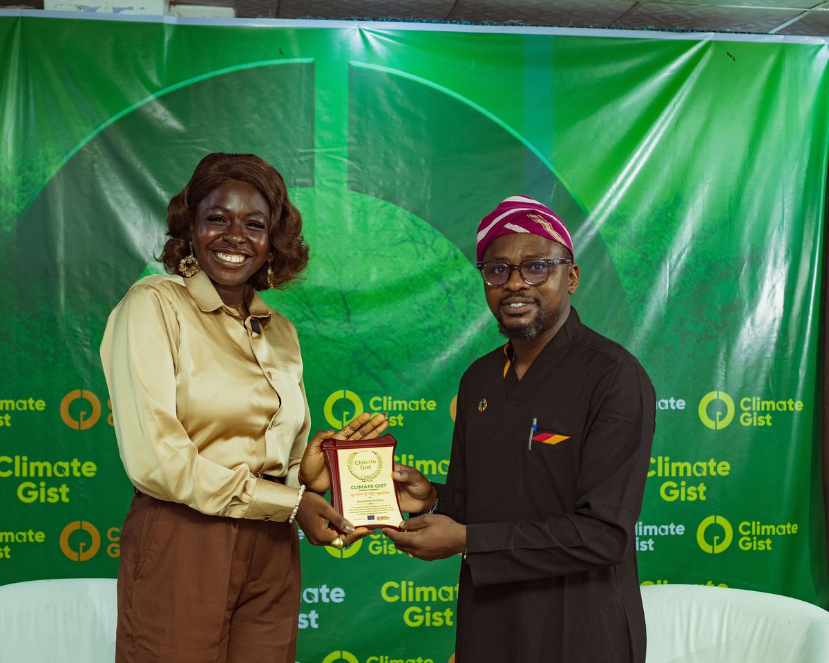 climategen_z's tweet photo. Happy birthday @OlumideIDOWU Mr Climate!!!!

The world is a better place because you’re in it. Thank you for your impact in the environment, and our lives. 💚

Cheers to many years of doing great things! https://t.co/FKEO4tFaEN