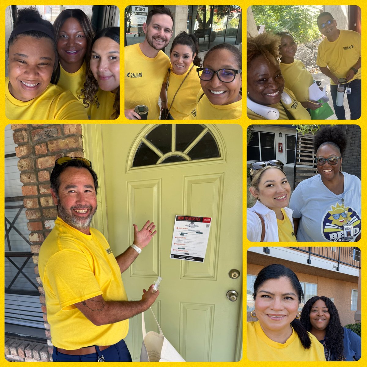 DrElenaSHill's tweet photo. Our team took pleasure in joining together to assist families with re-enrolling for the 26-27 school year! Let’s go! 🙌🏽
#BlueprintForExcellence #TheLegacyBeginsHere @dallasschools @Dallasacademics https://t.co/1DD7bvUQko