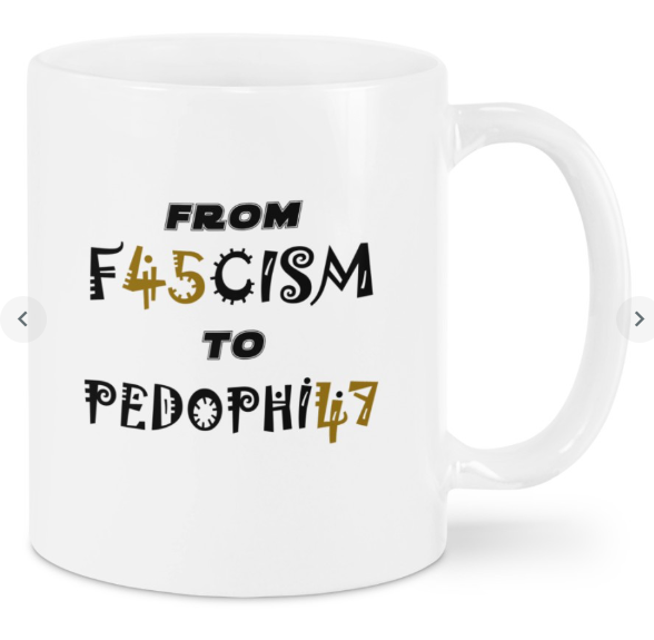 trumpstein86's tweet photo. 45 = Fascism
47 = Pedophilia
Who else agree !

Link:https://t.co/YWQGUWk7ft https://t.co/1gKesMcLvM