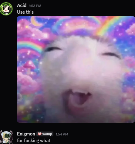 AcidVT's tweet photo. Tee hee https://t.co/ve6w7qekok