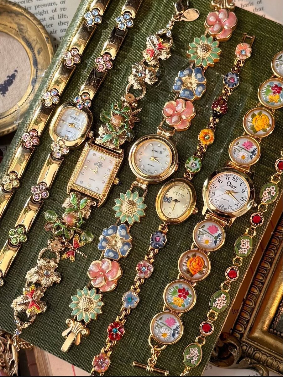 dazzlinghavens's tweet photo. Floral watches https://t.co/GI0vKxXHkA