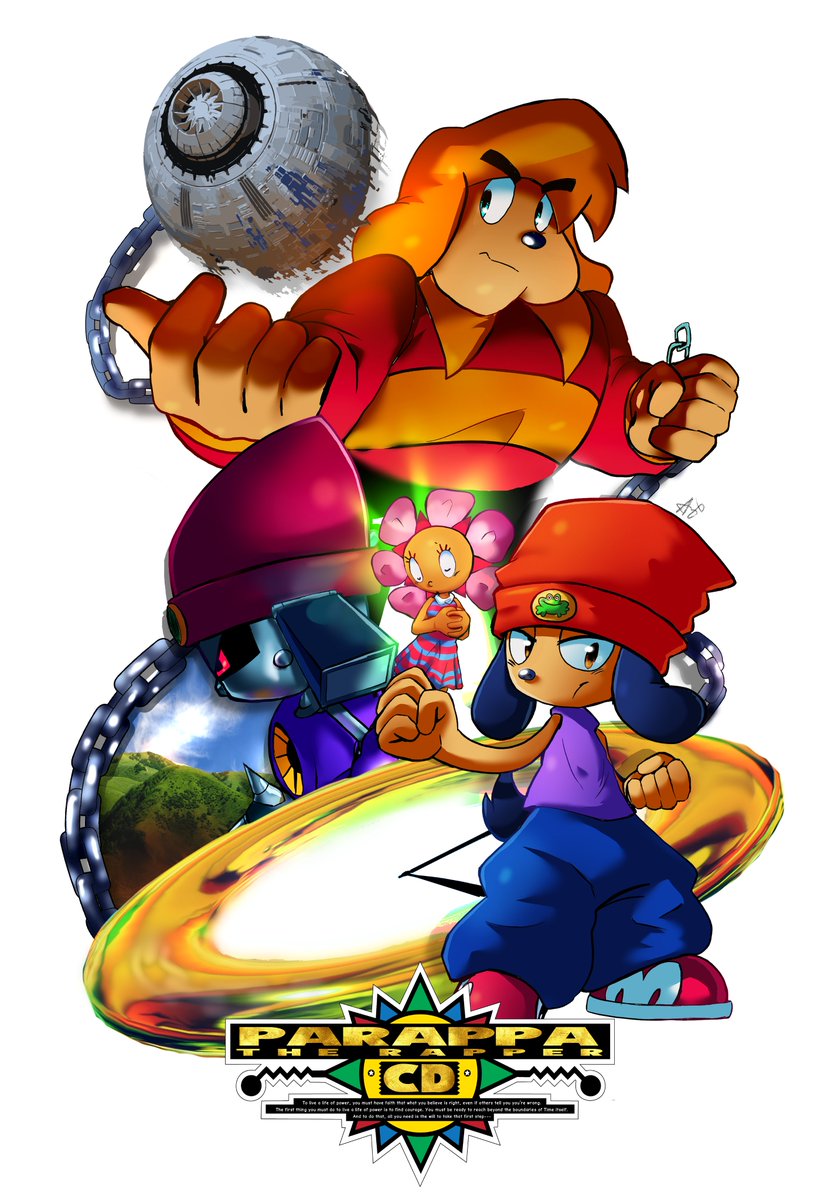 chocosun4evr's tweet photo. Brand New World

#parappatherapper https://t.co/9kHN8bynmp