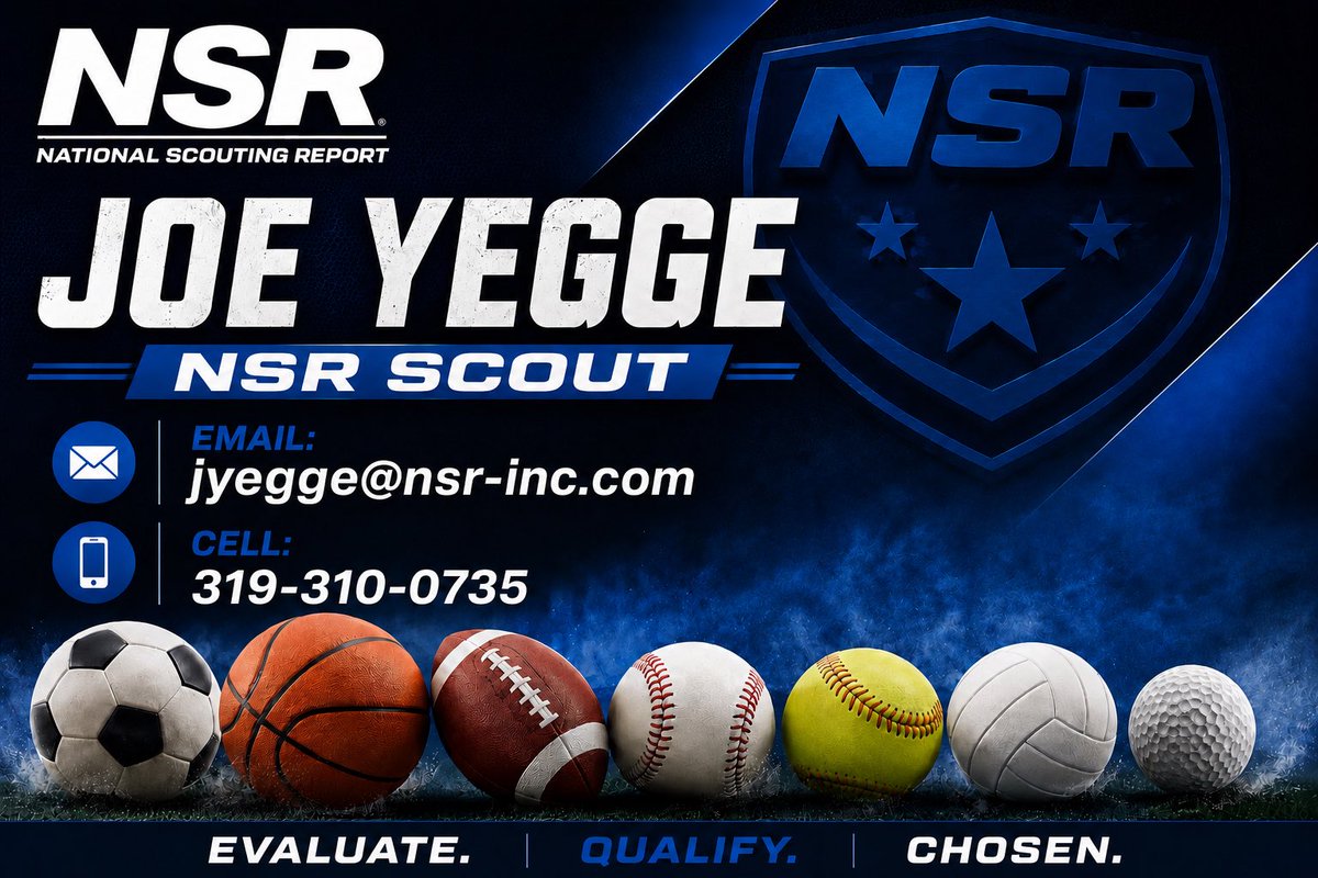 coachyegge's tweet photo. If you are hoping to play in college.  This is the perfect time of year to get evaluated and see if you qualify.  Recruiting can only start after you have been evaluated.  If you want to play college sports, let’s get you evaluated before high school season and fall travel ball kicks off.  

Send me a message via email or even a text message.   Don’t wait!