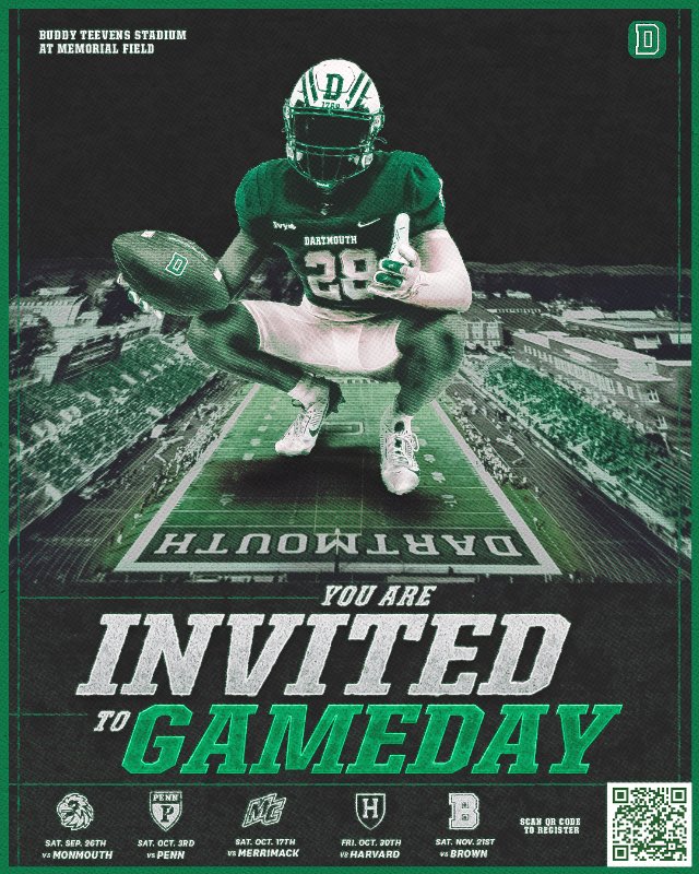 NyeBenjami95592's tweet photo. Thank you @DartmouthFTBL for the game day visit invite!!! https://t.co/76FPuk9eLk