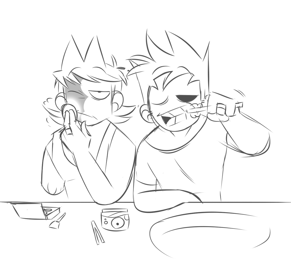 Pixinandwixin's tweet photo. MORE DOMESTIC TOMTORD RAAAH❤️💙❤️💙
#tomtord #tordtom #eddsworld https://t.co/qmQkQOu98y