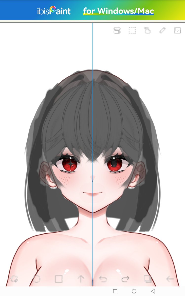 Reika404_'s tweet photo. Challenging myself to finish my model art and rigging within a month! This is probably my 6th baby.Also, huge shout-out to the maker of this awesome body base. It's so convenient!!!

Body Base: @Karandrawz https://t.co/7svMi9kGSr