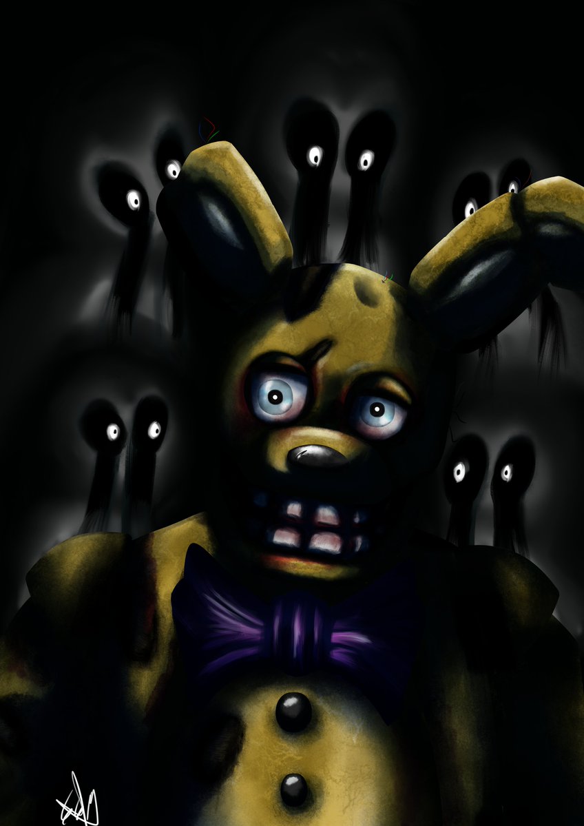 GMonkey24_'s tweet photo. Karma, at last.  

#FNaF #Springtrap #FiveNightsAtFreddys https://t.co/CvWYEOBkGk