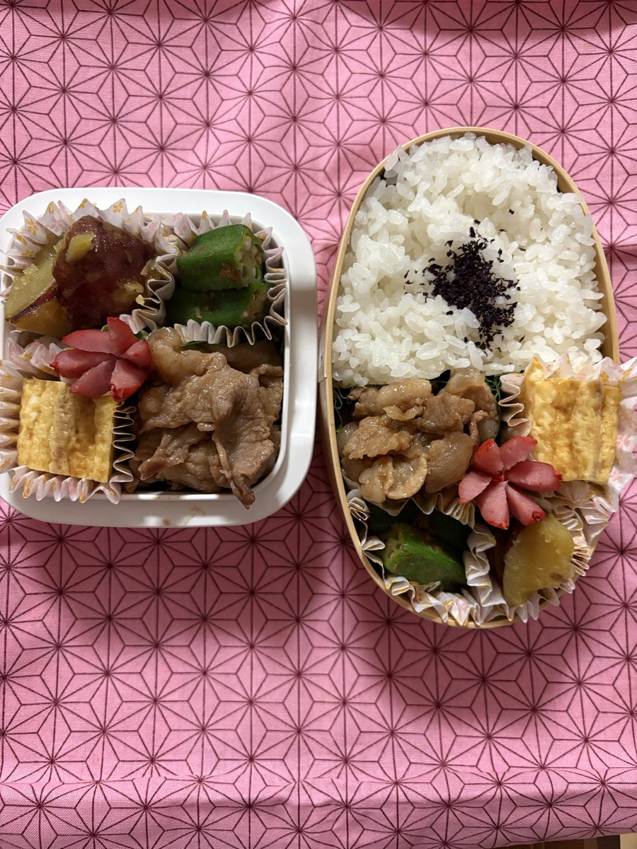 9498casa's tweet photo. 今日のお弁当🍱‼️

高校野球⚾️決勝‼️
暑い中、ハツラツプレー

#お弁当
#お弁当記録 https://t.co/1BZaDlHktp