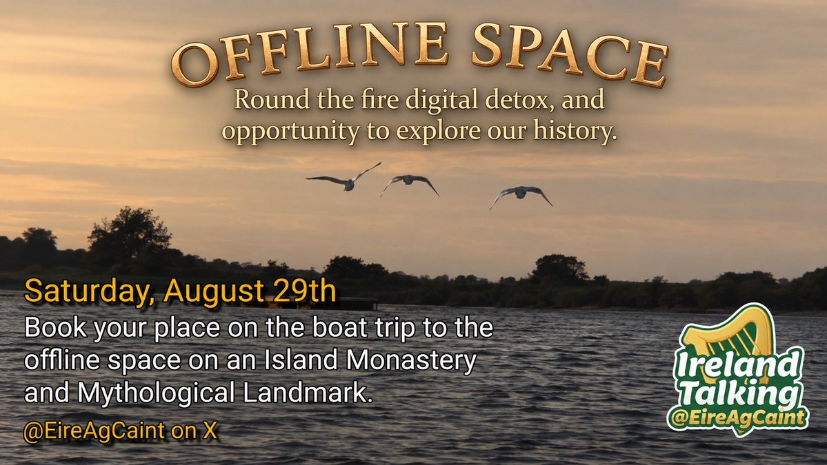 EireAgCaint's tweet photo. Offline Space, August 29th

FREE Excursion out to the Islands.  We're floating more boats, so let us know if you want to join us. https://t.co/G9e9dfSh8C