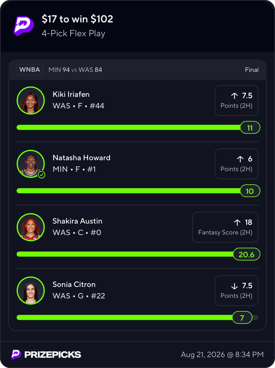 dman187k's tweet photo. good friday to make profit follow my prizepicks profile to catch whatever i run when i dont post

#gamblingx #prizepicks https://t.co/g6Y6mqIkVG