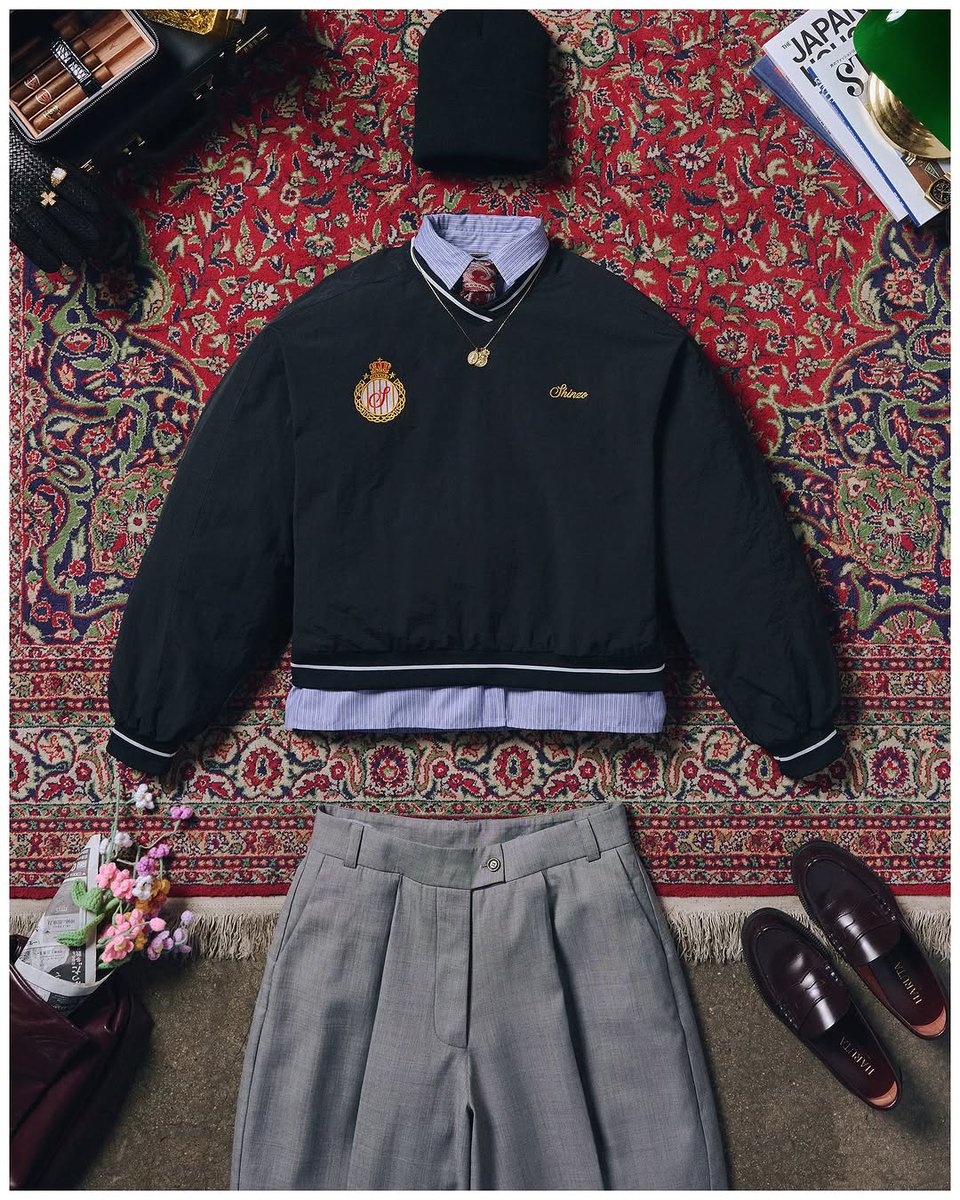 casalliberal1's tweet photo. Black Friday Collection Releasing 4/12 - Info Below

We are releasing a 10 piece collection including highly requested premium sold out/new garments

Garments included in our Black Friday Collection:

-Amefuto Nylon V-Neck Pullover Jersey - $190AUD

... https://t.co/sxuR7fIOUU