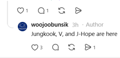 Luna7Arts's tweet photo. Restaurant in Ontario shared that Taekook and Hobi went there to eat today. 

Theyve been spotted out together almost every day this week. https://t.co/KOukiIGgWH