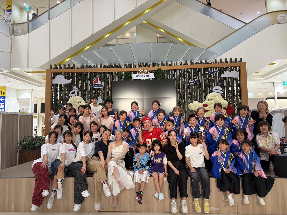 noringodancer's tweet photo. アリオ橋本"FRIDAYエンジョイステージ"に出演しました‼︎
参加されたみなさんお疲れ様でした😊 https://t.co/asnNAxmIiA