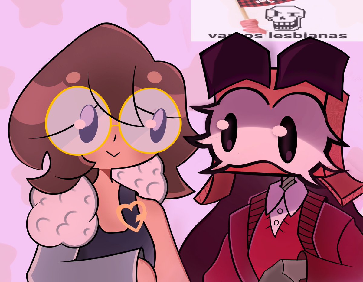 Silly_Zach's tweet photo. Termine esto que tenía comiendo polvo desde que oskill y kev se hicieron el match de pfp.... Osea... Hace un vergo ya 💔

Al menos no lo deje morir. Dibujito silly de las lesbianas del fandom @KevMMarsh @oskilll_ ✨ https://t.co/HzWPoG6flR