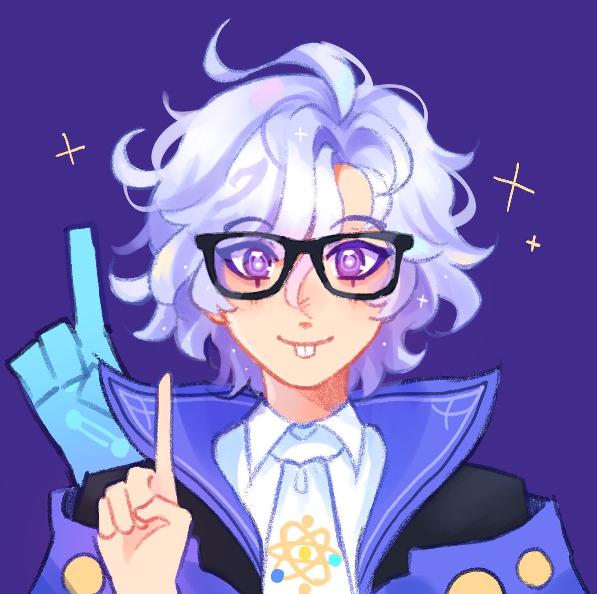 premised_summer's tweet photo. 🤓☝️ #mitya #genshinimpactㅤㅤㅤㅤ https://t.co/suuUeYzfFX