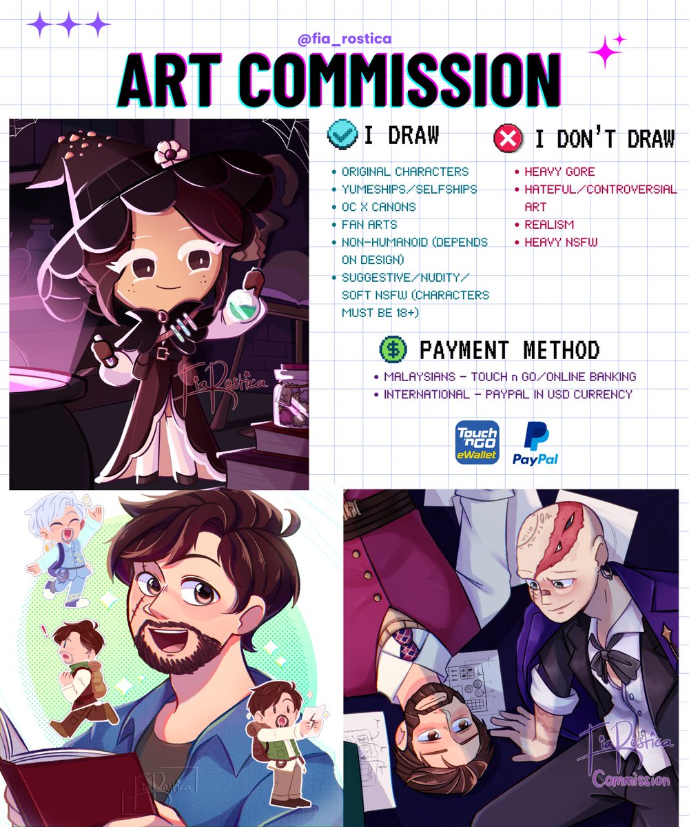 fia_rostica's tweet photo. Hey guys. I'm lowering my comm price for now at least until my problems have resolved because I URGENTLY NEED to get RM500+ to pay my next semester's registration fee next month 😭😭😭

RTs are very appreciated!!
ToS in the replies!

#artcommission #commissionopen https://t.co/edFK0UhGqh