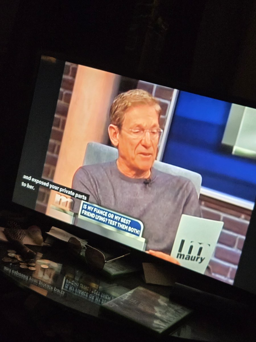 ScubaDarksaw's tweet photo. Maury Maury Maury https://t.co/V5UXFSLHJZ