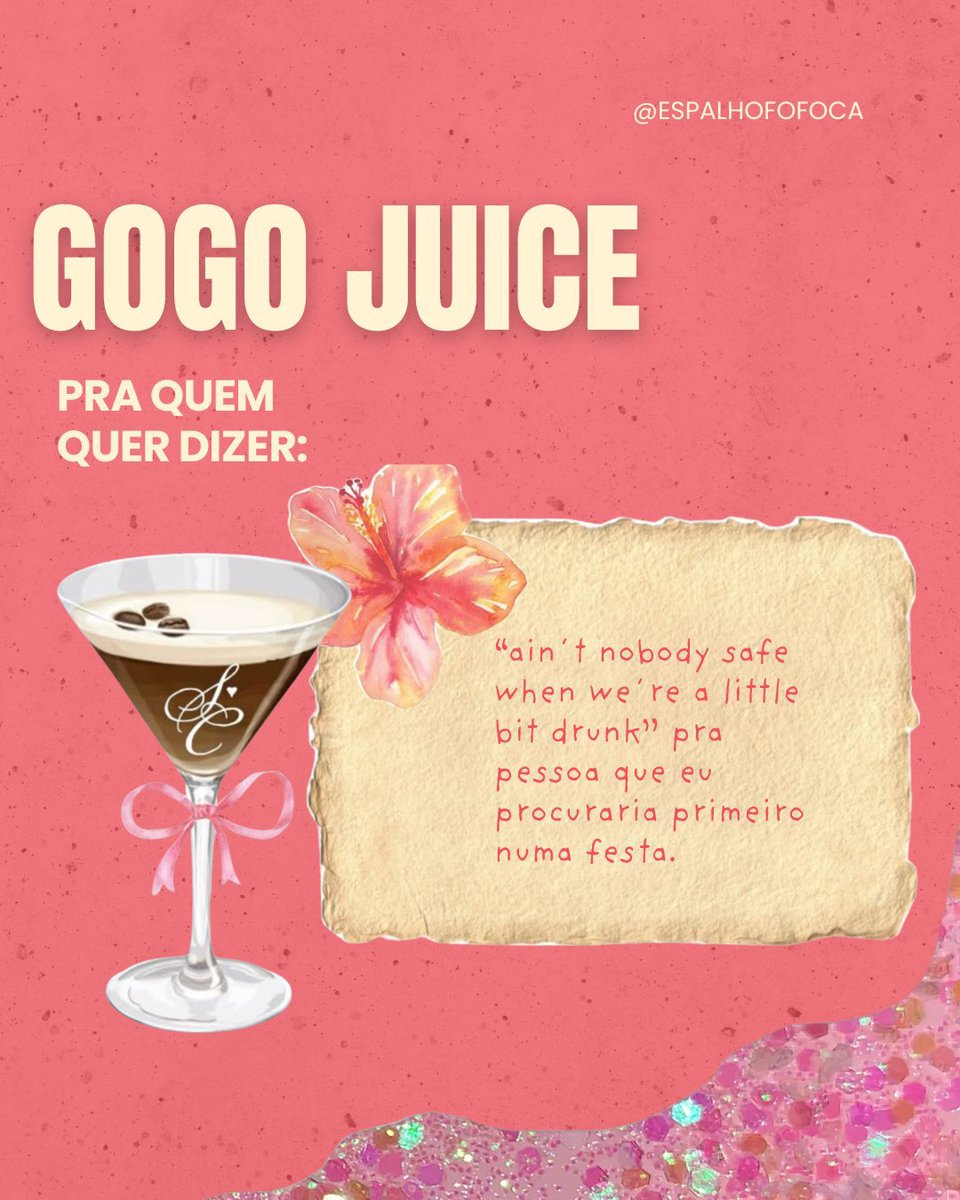 espalhofofoca's tweet photo. ⠀⠀🍹 alguém te enviou 1 drink! 
de: ♣️
para: @tndolohov 
drink: go go juice
mensagem: 😊 https://t.co/Jytpgg2eu8