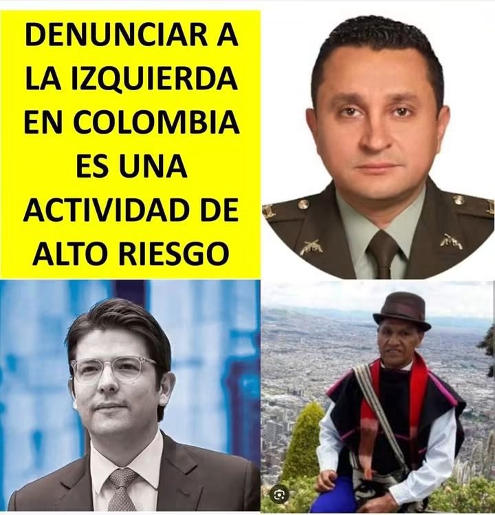 LuisMaraiano's tweet photo. Los petristas dizque porque @ABDELAESPRIELLA andá con escolta, y la presidente de México no, es que en México no existe un delincuente como @petrogustavo y sus bandaS terroristas FARC, ELN, M19, UP. CLAN DEL GOLFO. LA OFICINA DE ENVIGADO. https://t.co/Ia1jhiIqEh