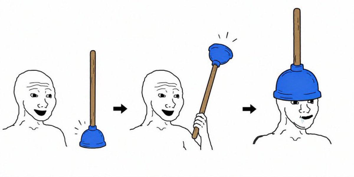 PlumberOnBase's tweet photo. @DCinvestor plumber laugh. plumber hit buy. 

plumber mode 🪠 https://t.co/p5Qa0Vth1O
