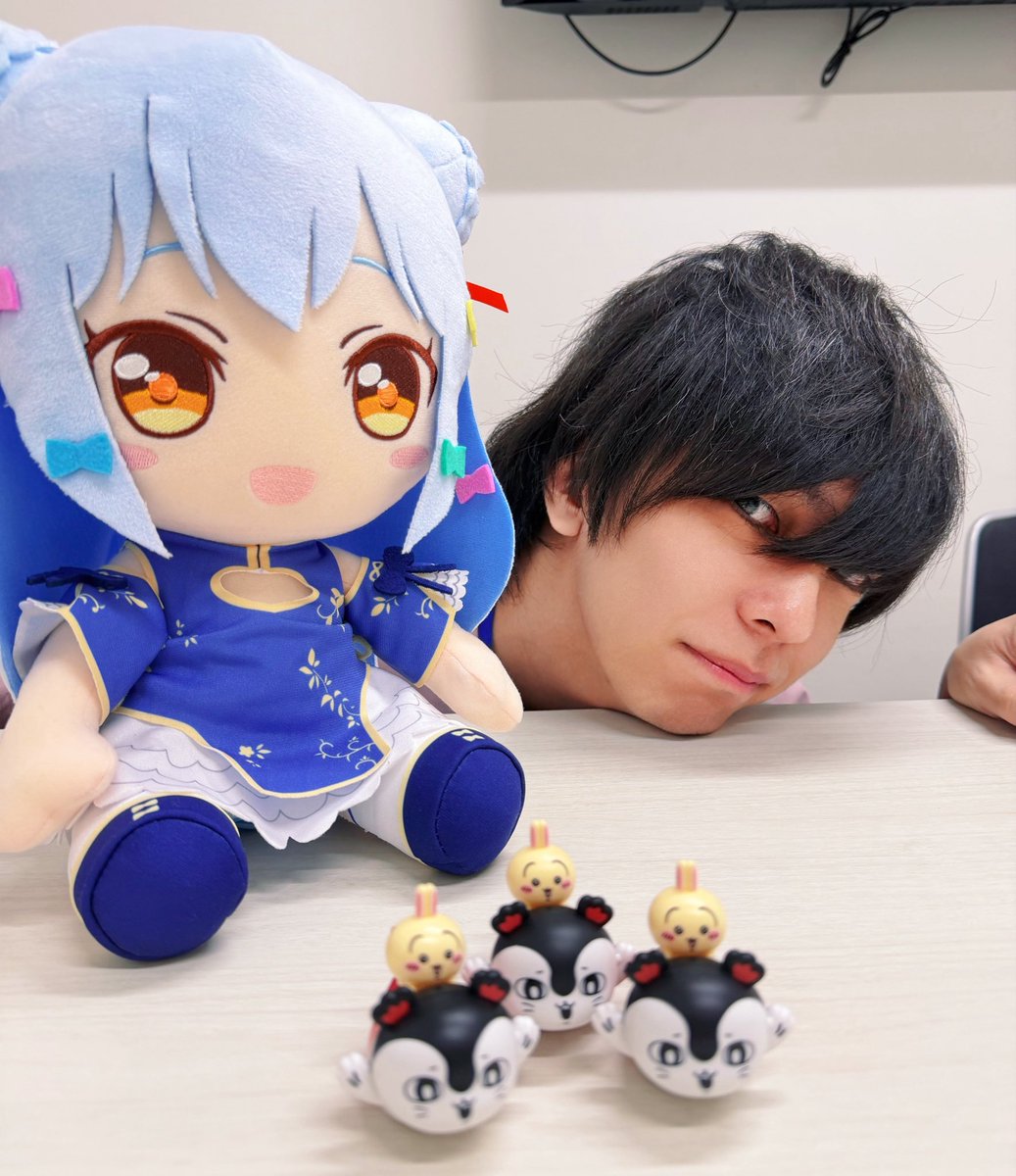 norioo_'s tweet photo. #わんたまふぇす🐶💙

ズズ捕獲した🐱
ちいかわ映画特典第3弾は……まさかのうさぎ3連🐰🐰🐰⁉️
今日は最高のイベントになりそうです.ᐟ.ᐟ https://t.co/Fb6ihuTYeG
