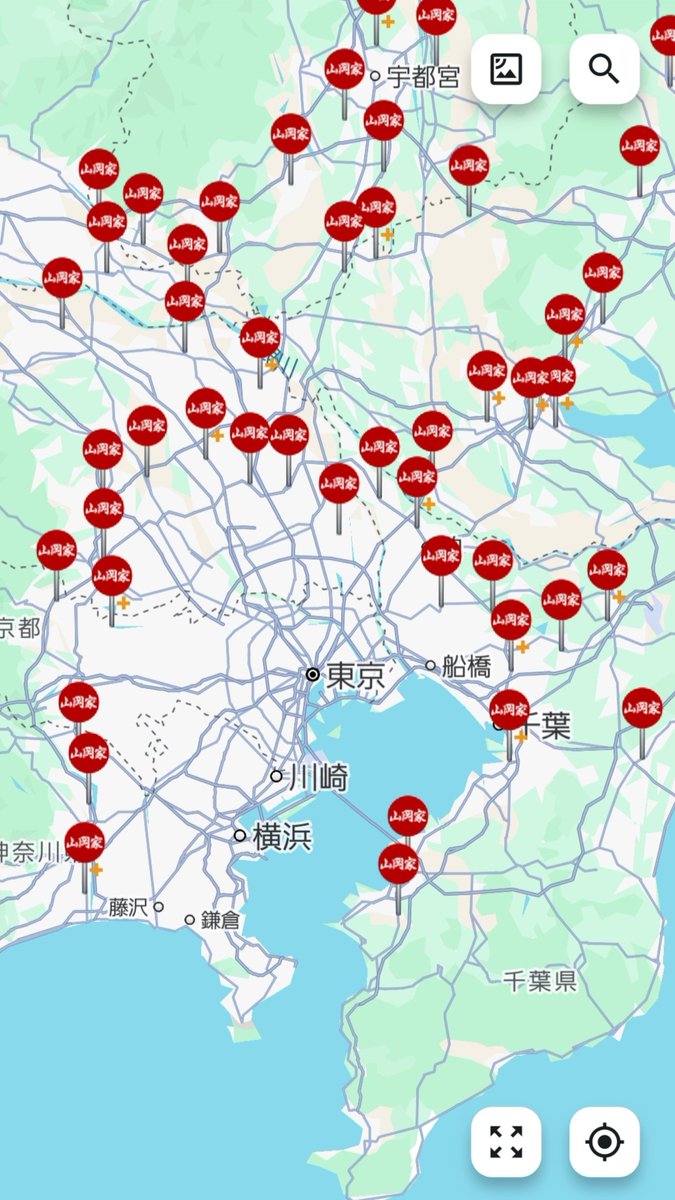ken_ta_rou's tweet photo. ラーメン業界3位の山岡家。大阪では全然知名度が無いと思ったけど、東京でも結界か何か張られてるの？ https://t.co/D34keC3JSf