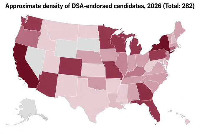 StopUSCommies's tweet photo. WAKE UP AMERICA....THIS MAP IS THE DSA/CIT (Commies-In-Training) BLUEPRINT TO TAKEOVER OUR BELOVED USA. WE MUST STOP THIS MADNESS NOW. https://t.co/VKp0a8o2dG