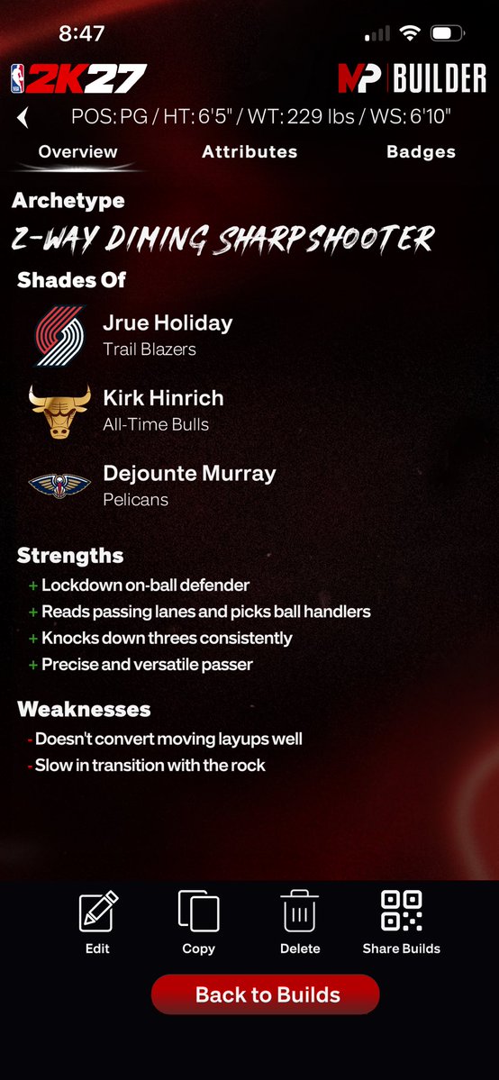 B6ense's tweet photo. Definitely one of the best locks nghy🤽🏿‍♂️

#Nba2k27 #BestBuild https://t.co/LEueMLkeqc