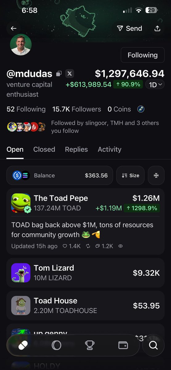 TOADHOUSESol's tweet photo. Is this the TOADSFOLIO?! @mdudas https://t.co/tTdVVUi9Zm