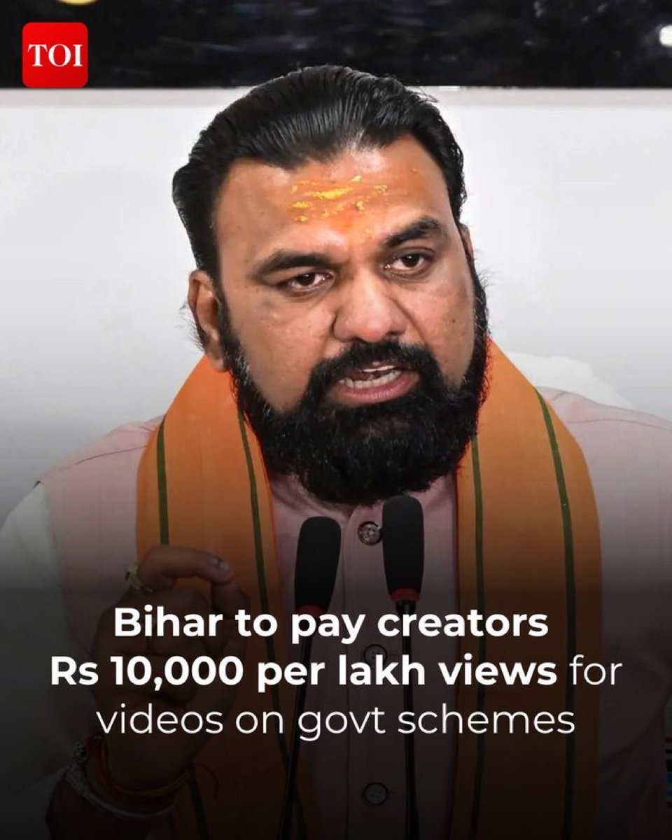 rameshsrivats's tweet photo. Effectively the taxpayer is paying to brainwash the taxpayer.
The Bihar government is just the middleman. https://t.co/p8aVNqDRdv