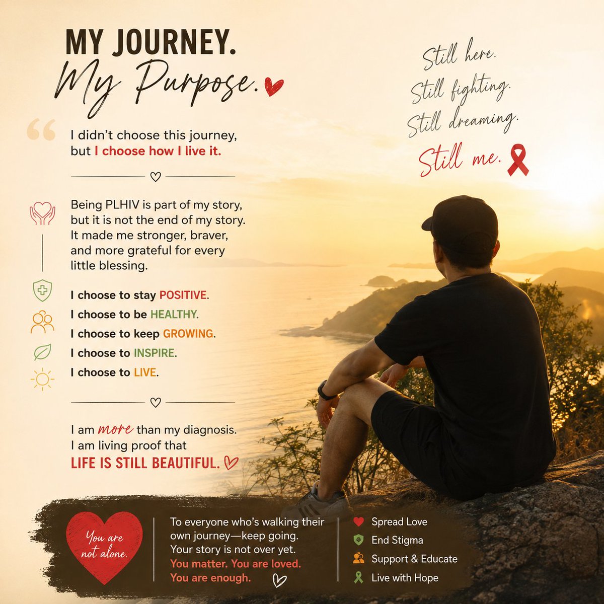 discreetudpoz's tweet photo. God, Thank you! โค๏ธโ๐ฉน
#PLHIV #PLHIVDiaries #UD #Undetectable #Untransmittable #SpreadLove #EndStigma #LiveWithHope #SupportAndEducate #Sib https://t.co/jHbzk12MWQ