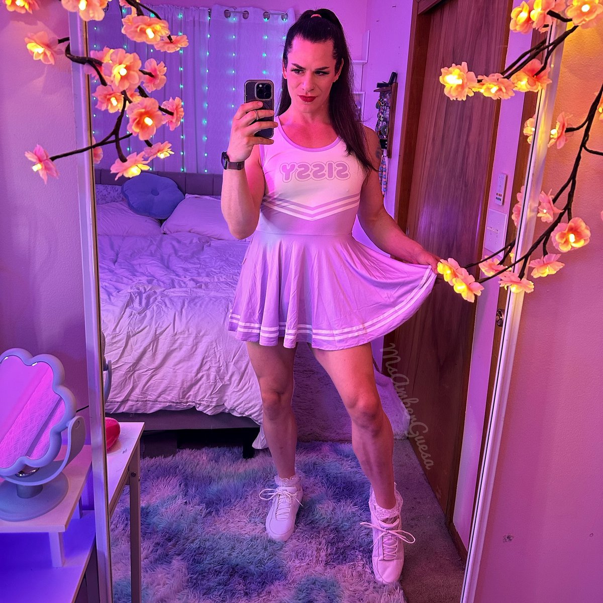 SissyUniv's tweet photo. Welcome to Sissy University

Repost  @msamberguesa from Instagram✨

🎀LittleForBig Cheer SissyUniversity Mini Dress Purple🎀

Search "LittleForBig Cheer SissyUniversity" on https://t.co/gyiwMwMpuA or Amazon to find🔍

Follow us @sissyuniv @sissyubrand 

#littleforbig #crossdress https://t.co/RDUNFqGJlx
