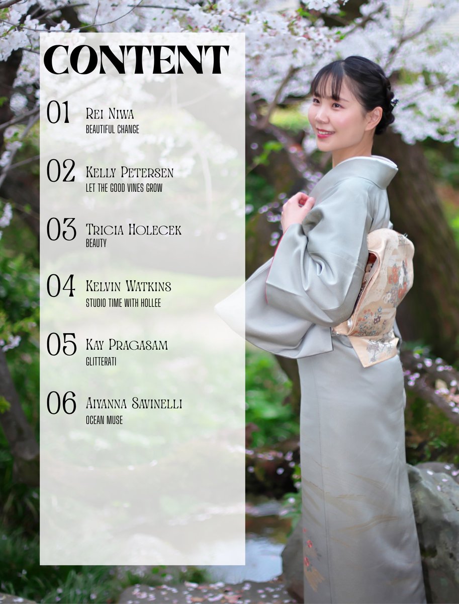 ephthalite's tweet photo. London　Untamed Magazineで表紙・目次を含む10ページの特集を組んでいただきました。
今回は私のテーマ「美しきうつろい」　英名: Beautiful changeの特集となりました。
企業・個人と私の作品制作のコラボレーションを募集しています。
メールもしくはDMで連絡ください。 https://t.co/ps4FcyTvE8