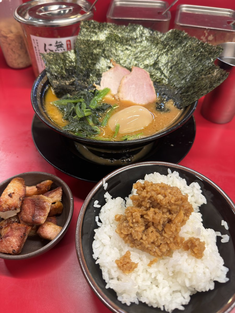 4649Home's tweet photo. スパメッツァの帰りに後ろの組で打ち止め。初めての家系でした。 https://t.co/JPQXXJya0G
