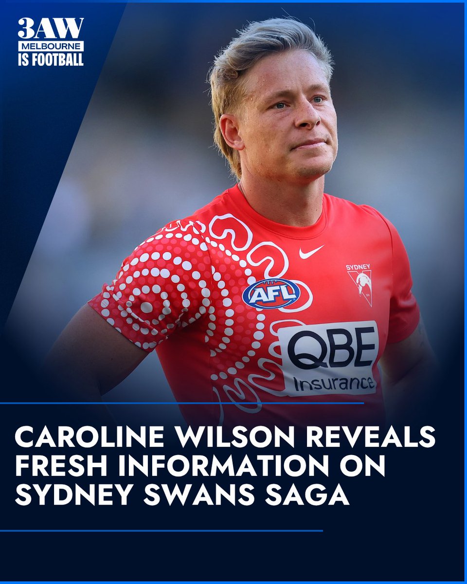 3AWisfootball's tweet photo. “Isaac Heeney’s life is in turmoil.”

MORE 👉 https://t.co/dwL6lFaIzD https://t.co/41aPzCgONf
