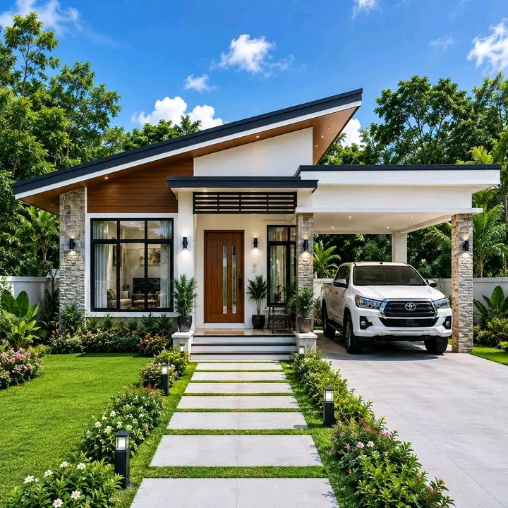 Eng_Justice's tweet photo. 3 Bedroom Bungalow House
@TJ_Design_Build
Simple, modern, and perfect for province living! 🏡💙 The blue stemline roof and warm wood-textured walls give this bungalow a fresh and cozy character. 🌿✨
#dreamhome #ProvinceLiving #housedesign #simplehouse #homeinspiration https://t.co/9u6XmryD9d