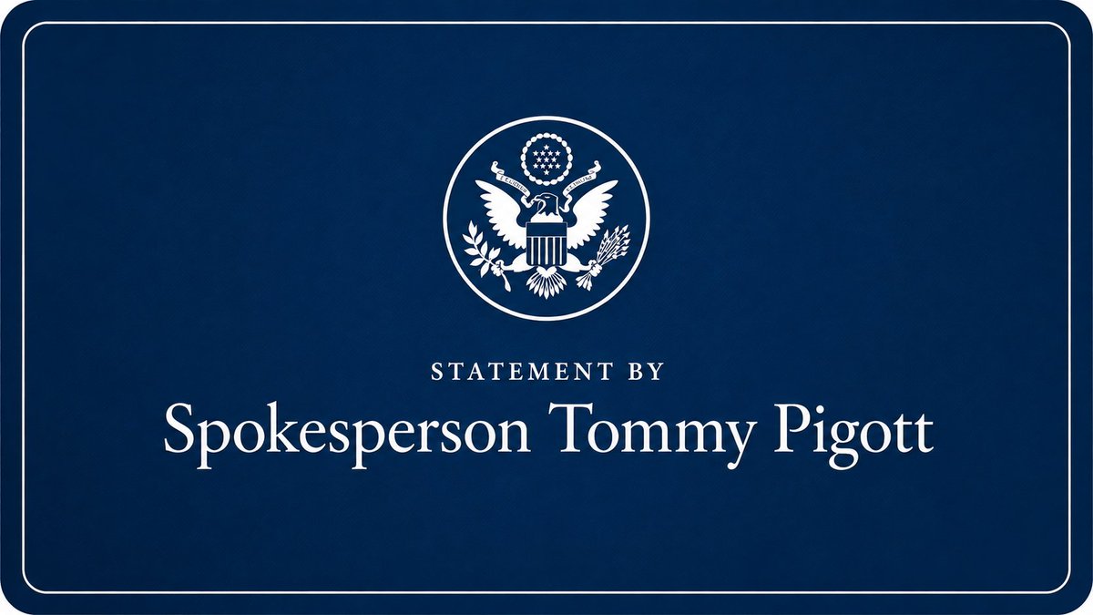 Reportour503_SV's tweet photo. El portavoz estadounidense Thomas “Tommy” Pigott destacó al presidente Nayib Bukele como uno de los socios más valiosos de EE. UU. en la región y afirmó que Washington espera ser sede de una cumbre para fortalecer la alianza e impulsar intereses económicos comunes. @USEmbassySV https://t.co/um959VLk6D
