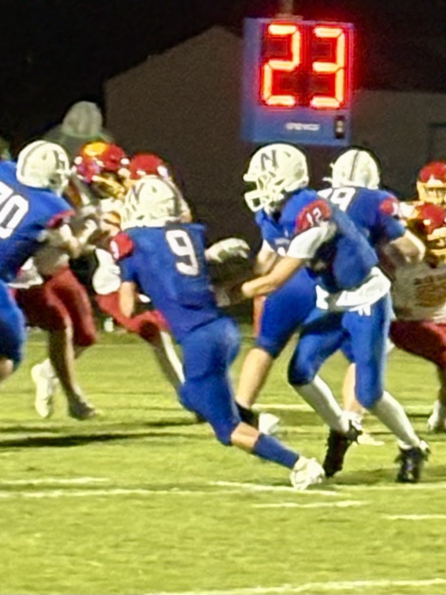 NCHS99Athletics's tweet photo. Final the Hornets 42 Shells 14!!! The Hornets move to 1-0 and will be home next Friday against Carterville for Military Appreciation Night!!!  7:00 kickoff.   Great job boys!!! https://t.co/0QHtV2U23z