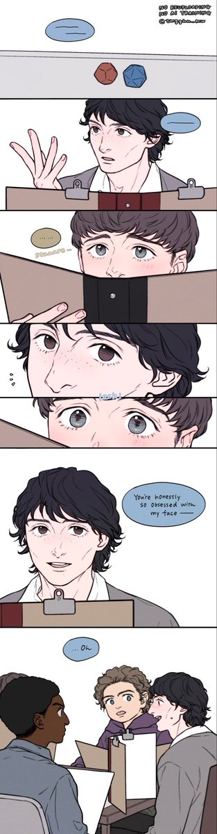 tmgghn_mw's tweet photo. First D&amp;D session with the Core 4 in forever 🎲
He likes the view 🙂‍↕️

#byler https://t.co/8MQYZVnvBk