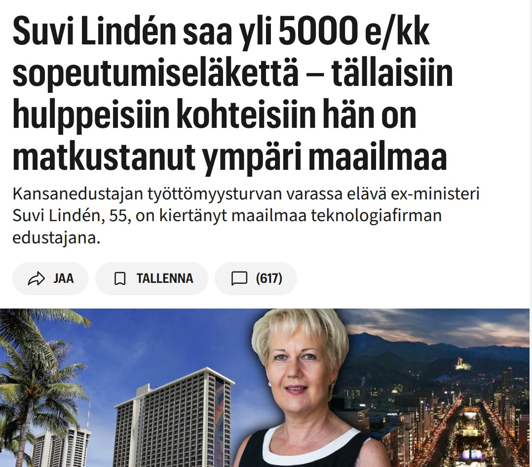 MKartesalo's tweet photo. Kokoomuslainen edustaa teknologiafirmaa työttömyyskorvauksen varassa, reissaa työttömyyskorvauksilla ympäri maailmaa.
15 vuotta etsinyt duunia, mutta ilmeisesti vääristä maista. Viistöistä.. https://t.co/oSQhpg81Ts