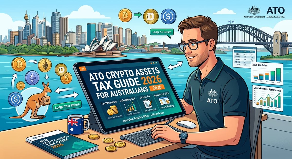 Cryptoquorumcom's tweet photo. ATO Crypto Assets Guide 2026: How Australia Taxes Bitcoin, Staking, DeFi, and NFTs
https://t.co/LK9PmYLfrQ
#CryptoTaxAustralia #ATO #CryptoAssets #Bitcoin #CGT #CryptoTax #AustralianTax #DeFi #NFTs #StakingRewards #USDC #Ethereum #CryptoInvesting #TaxTime #DigitalAssets https://t.co/sk53jGx8jP