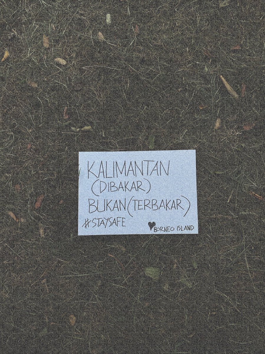 yudhaacngkring's tweet photo. KALIMANTAN (DIBAKAR)
BUKAN (TERBAKAR) https://t.co/eXysw63wUM