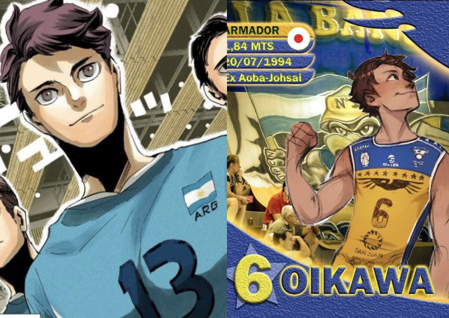 oikawa1001's tweet photo. what’s even crazier to me is that some of the haikyuu characters were even appointed to real life positions based on their occupations, and have made it into actual newspapers!! Like, haikyuu is really THAT serious and impactful. https://t.co/oidjuOHi4B