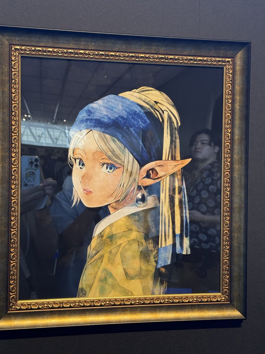 rekoko0116's tweet photo. フェルメール展行ってきたすごい人だったけど楽しかった☺️
しかし電車朝7時半発に乗ろうとしたら止まってて3時間かけて着いて、帰り16時半の今まだほとんど止まってる😭
もうJRのことは信じない😠 https://t.co/oGFkdTt1ea