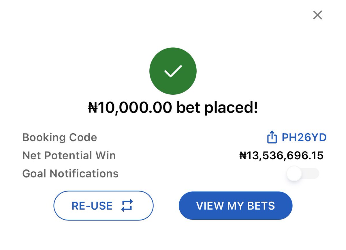 jayfund11's tweet photo. 🏆🏀🔞congratulations in advance 🏆🏀
Amazing 1300+odds /Code. PH26YD

Registered on 🏆BETKING use my promo code so you can have access to my Bet code don’t miss my game 🎊🏆🎊👇👇
✔  Promocode: JAYFUND11
✔ Link: https://t.co/mMHkLrvfou
✔ +18 / 
✔ bet responsibly https://t.co/W7Rc3kz7HU
