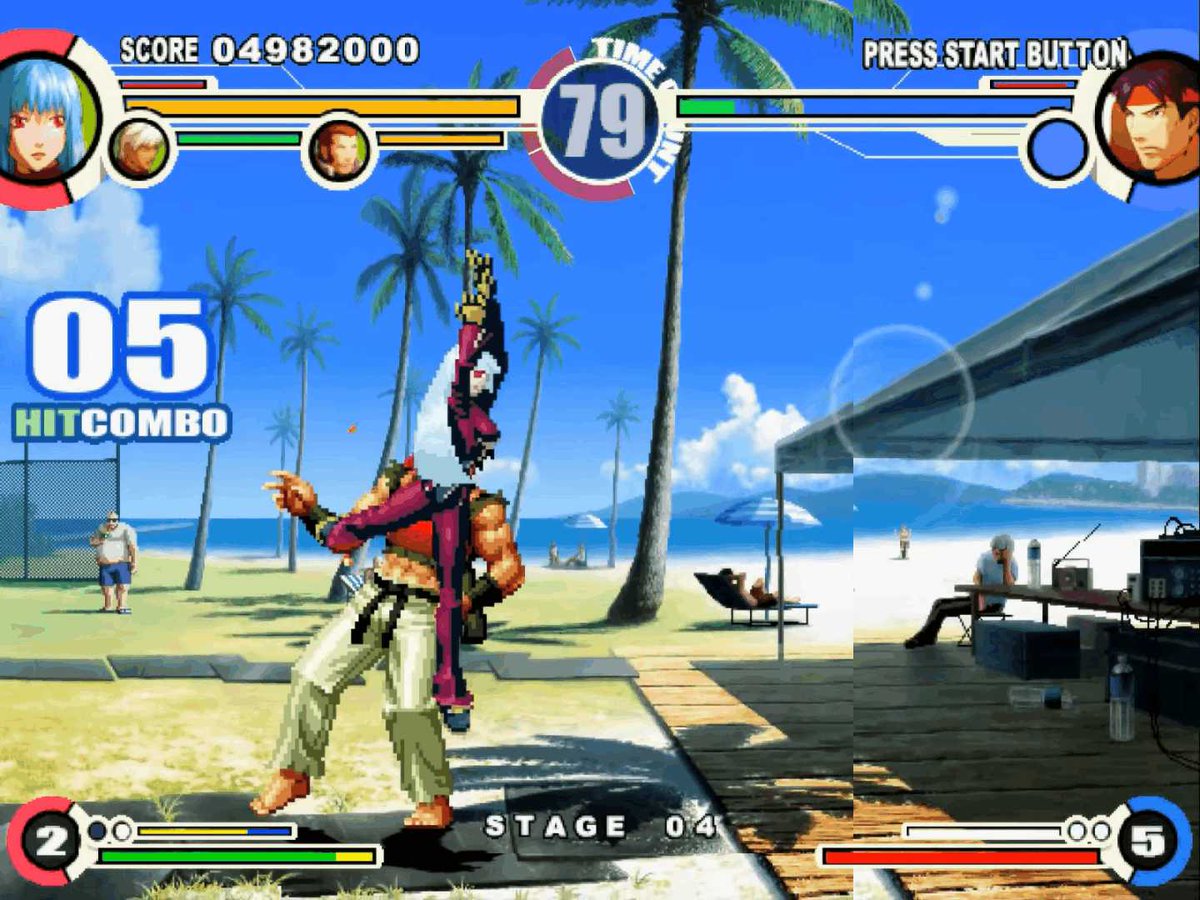 MayaWitch's tweet photo. 【TAS】KOF XI - TEAM NESTS LEGACY - K'DASH | KULA | MAXIMA https://t.co/zBU9xOjOco コンボが最初から最後まで繋がる(^_^.) #TAS #KOFXI #TheKingOfFightersXI #SNK #NEOGEO #ネオジオ https://t.co/RffyHW5QiJ