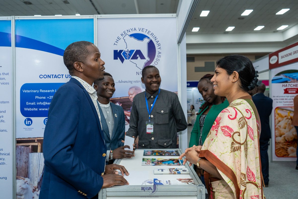 VeterinaryKenya's tweet photo. Three days. One Expo. A bigger conversation. 🐾🌱

And just like that, the 10th International Trade Expo Agro &amp; Poultry Africa 2026 comes to a close.

From 20th–22nd August at the Sarit Expo Centre

🇰🇪🐾 KVA in action. KVA at the table. KVA moving the conversation forward. https://t.co/IA0K871yhQ