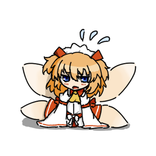 SoftMikan2233's tweet photo. 暑そうなサニー https://t.co/n0bwUVvdHg
